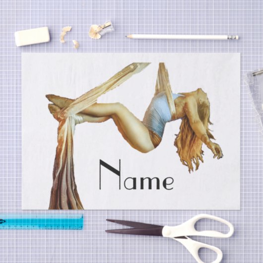 fitness van luchtyogo Thunder_Cove Tissuepapier (Craft)