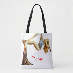 fitness van luchtyogo Thunder_Cove Tote Bag