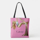 fitness van luchtyogo Thunder_Cove Tote Bag (Achterkant)