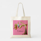 fitness van luchtyogo Thunder_Cove Tote Bag (Achterkant)
