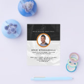 fitness van persoonlijk profiel afbeelding flyer (Enkel)