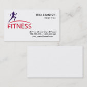 fitness visitekaartje (Voorkant / Achterkant)