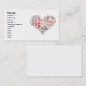 fitness visitekaartje (Voorkant / Achterkant)