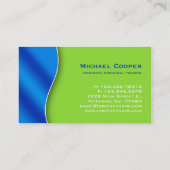 Fitness Visitekaartje Professional Limoen Royal Bl (Achterkant)