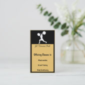 Fitness Visitekaartjes (Staand voorkant)