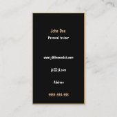 Fitness Visitekaartjes (Achterkant)