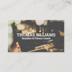 Fitness Voeding Pictogrammen   Gewichten sportscho Visitekaartje