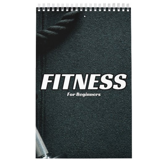 Fitness voor beginners verhoogt uw prestaties kalender (Hoes)