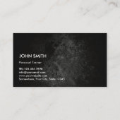 Fitness voor Cool Grunge Texture Visitekaartje (Achterkant)