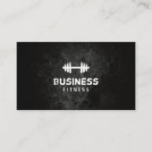 Fitness voor Cool Grunge Texture Visitekaartje (Voorkant)