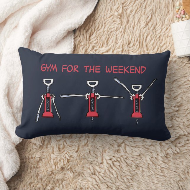 Fitness voor het weekend kussen (Deken)