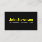 Fitness voor persoonlijke trainers visitekaartje (Achterkant)