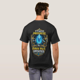 Fitness Voortgang Save Bestand Bijgewerkt: Sci-Fi T-shirt