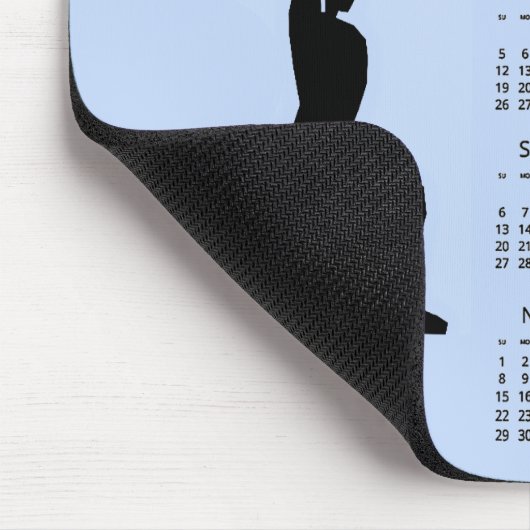 Fitness Weight Lifting 2026 Calendar Muismat (Hoek)