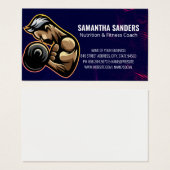 Fitness | Weight Training | Health Visitekaartje (Voorkant /achterkant)