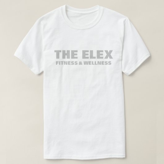 Fitness & Wellness T-Shirt (Design voorkant)