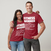 Fitness Werknemer Zelfstandig naamwoord Gym Eigena T-shirt (Unisex)