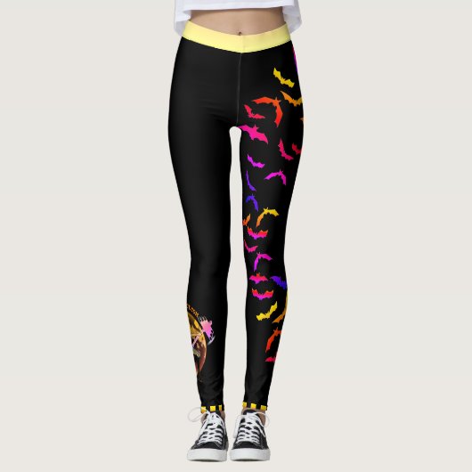 Fitness Witch leggings (Voorkant)