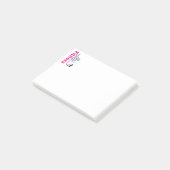 Fitness woorden post-it® notes (Schuin)