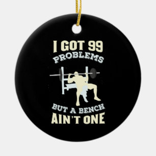 Fitness Workout Bodybuilding Keramisch Ornament