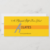 Fitness Yoga Pilates Cadeaubonnen Afgeven (Achterkant)
