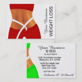 Fitness - Zakelijk - SRF Visitekaartje (Voorkant / Achterkant)