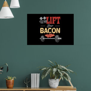 Fitness zal een einde maken aan de bacterie bodybu poster