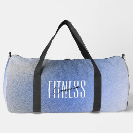 Fitnessbegeleider Korrelig Zachte Blauwe Modern Plunjezak