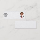 fitnessbuddie2,<name>()<address>()<email> mini visitekaartje (Voorkant / Achterkant)