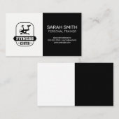 Fitnesscentrum Spin Bike Icon Visitekaartje (Voorkant / Achterkant)