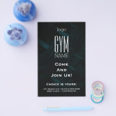 Fitnessclub promo flyer (Enkel)