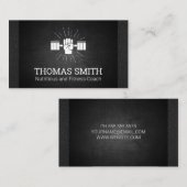 fitnesscoach | Personal Trainer | handgewicht Visitekaartje (Voorkant / Achterkant)