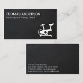 Fitnesscoach | Voedingsdeskundige Gezondheid | Loo Visitekaartje (Voorkant / Achterkant)