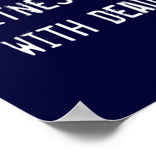 Fitnessdoelstellingen Poster (Hoek)