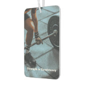 Fitnessfoto - Sterkte in consistentie Luchtverfrisser (Links)