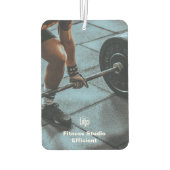 Fitnessfoto - Sterkte in consistentie Luchtverfrisser (Achterkant)