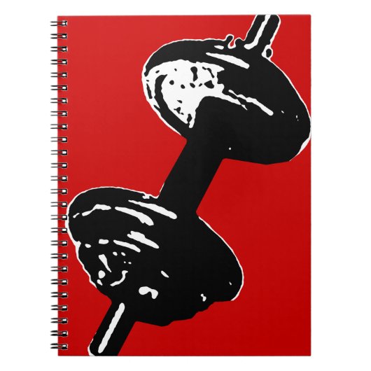 fitnessgewicht notitieboek (Voorkant)