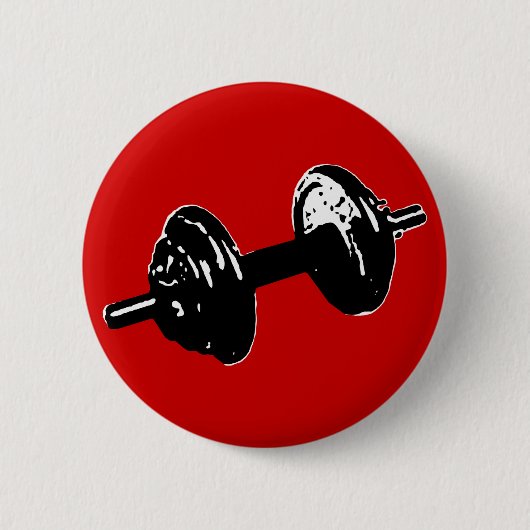 fitnessgewicht ronde button 5,7 cm (Voorkant)