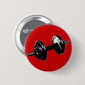 fitnessgewicht ronde button 5,7 cm (Voorkant /achterkant)