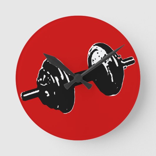 fitnessgewicht ronde klok (Voorkant)