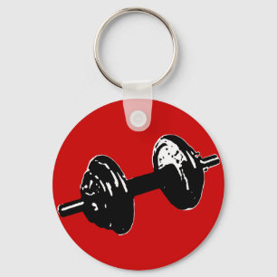 fitnessgewicht sleutelhanger