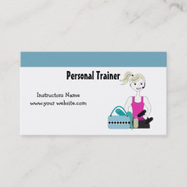 Fitnessinstructeur Visitekaartje