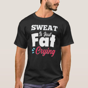 fitnesskleding voor gym-workout is gewoon een vetd t-shirt
