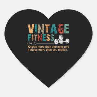 Fitnesslover| fitness - definitie hart sticker