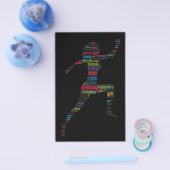 Fitnessmeisje Flyer (Enkel)