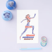 Fitnessmeisje Flyer (Enkel)