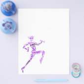 Fitnessmeisje Flyer (Enkel)