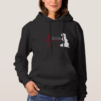 Fitnessmeisje Hoodie