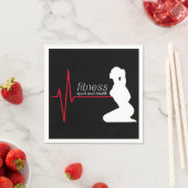 Fitnessmeisje Servet (Insitu)