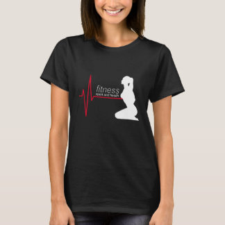 Fitnessmeisje T-shirt